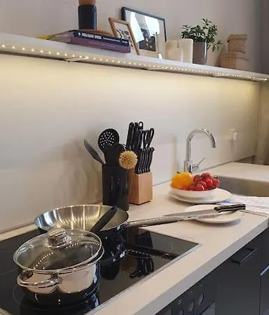 Moka Living-sunset Apt, Nordic Design,küche,wlan, Smarttv