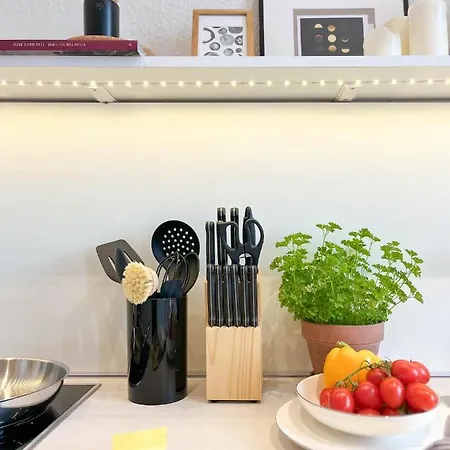 Moka Living-sunset Apt, Nordic Design,küche,wlan, Smarttv * Magdeburgo