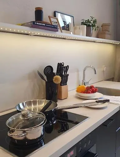 Moka Living-sunset Apt, Nordic Design,küche,wlan, Smarttv